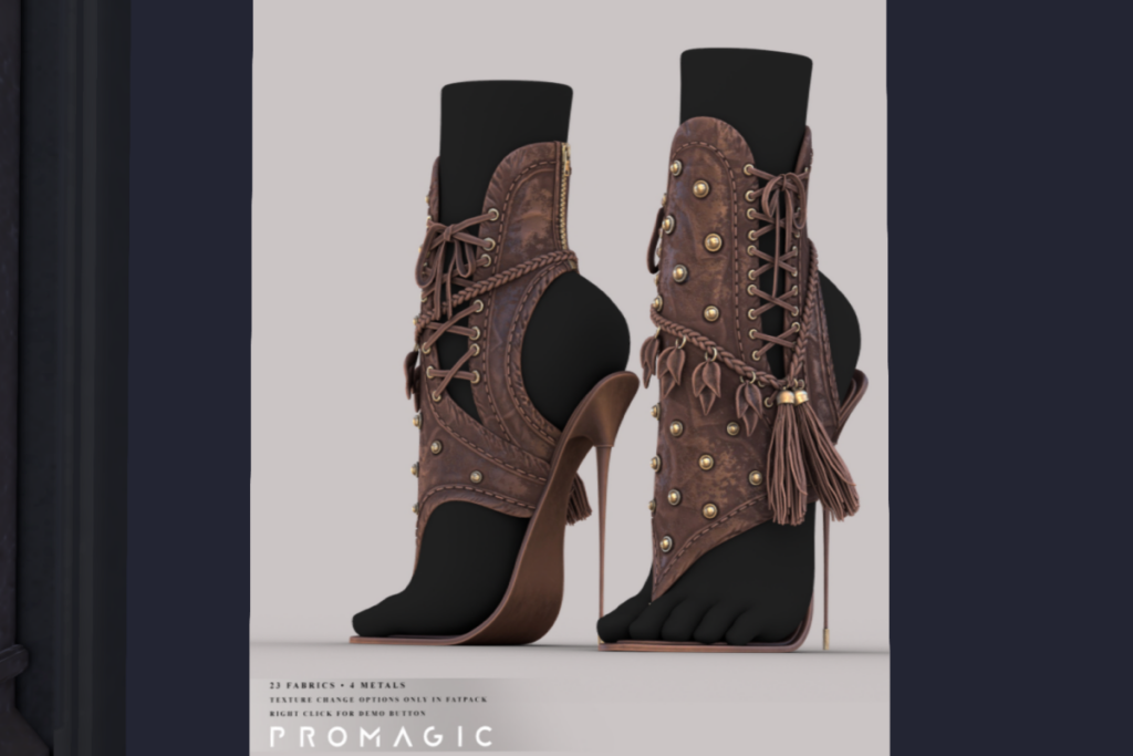 Megh Heels - Inithium/Legacy/Maitreya/Reborn, L$277 each/L$777 FP