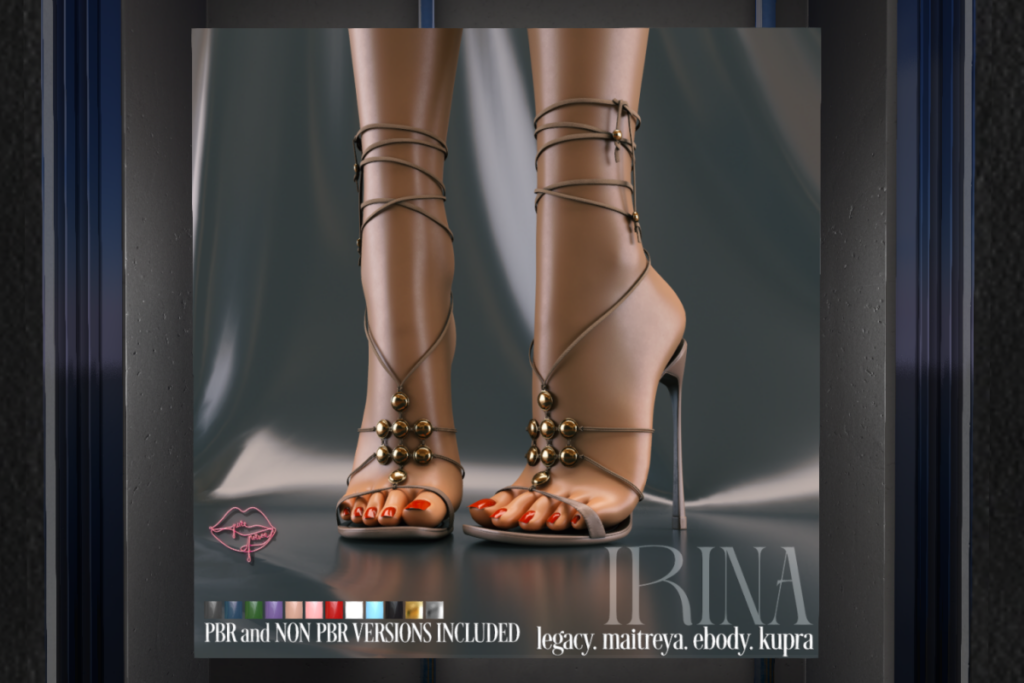 Irina Heels - Inithium/Legacy/Maitreya/Reborn, L$499
