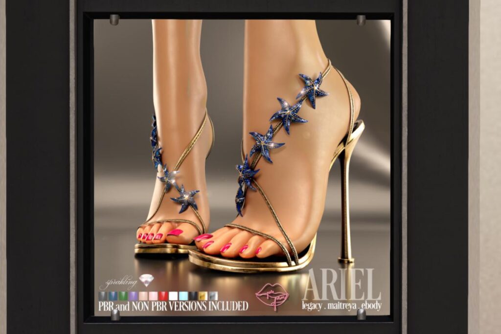 Ariel Heels - Legacy/Maitreya/Reborn, L$488 FP