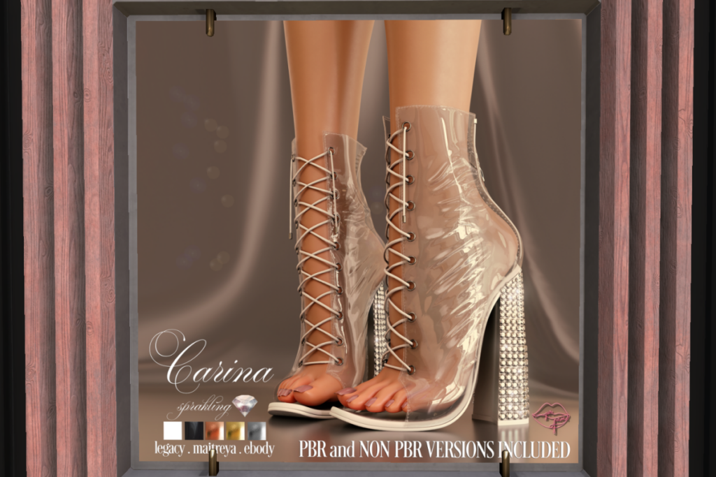 Carina Sandals - Legacy/Maitreya/Reborn, L$499