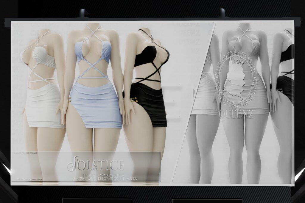 Solstice Dress - Inithium/Legacy/Maitreya/Reborn/Yentements/+mods, L$220 each/L$1350 FP