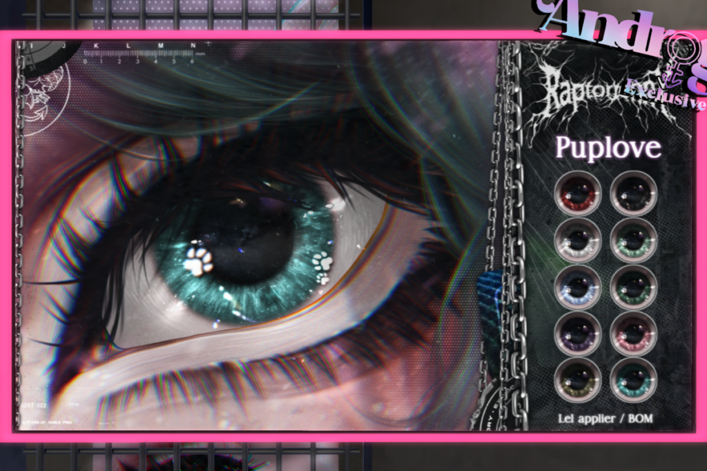 Pup Love Eyes - BOM/EvoX, L$249 each