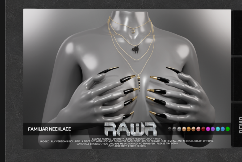 Familiar Garters - Legacy/Maitreya/Reborn/+mods	&lt;a href=&quot;http://maps.secondlife.com/secondlife/RAWR/21/137/21&quot;&gt;Teleport&lt;/a&gt;