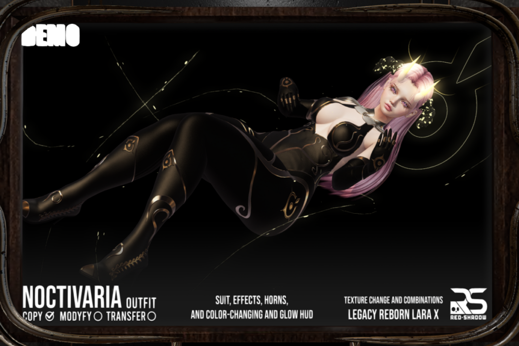 Noctivaria Outfit - Legacy/MaitreyaX/Reborn, L$325 each/L$690 FP