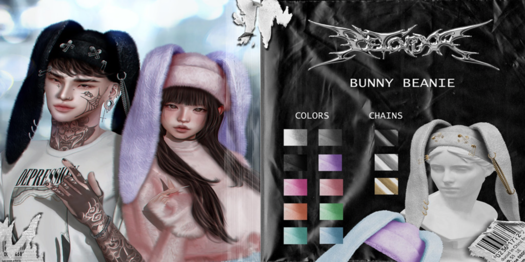 Bunny Beanie	&lt;a href=&quot;http://maps.secondlife.com/secondlife/Hashira/28/204/3&quot;&gt;Teleport&lt;/a&gt;