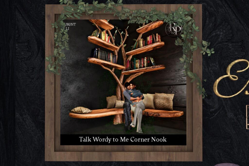 Talk Wordy To Me Corner Nook, L$630