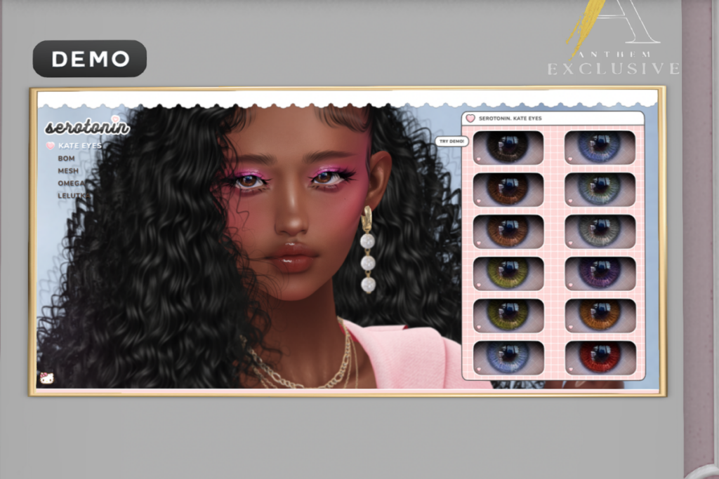 Kate Eyes - Bom/EvoX/Mesh/Omega, L$199