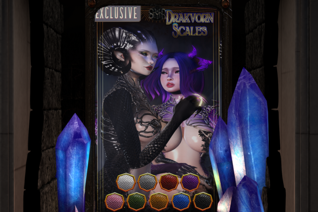 Drakvorn Scales - Evo X/Legacy/Maitreya/Reborn, L$349 each/L$1047 FP