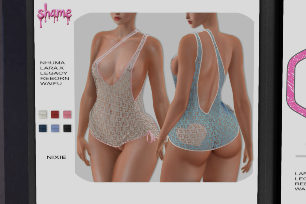 Nixie Dress - Legacy/MaitreyaX/Nhumana/Reborn, L$299 each/L$999 FP