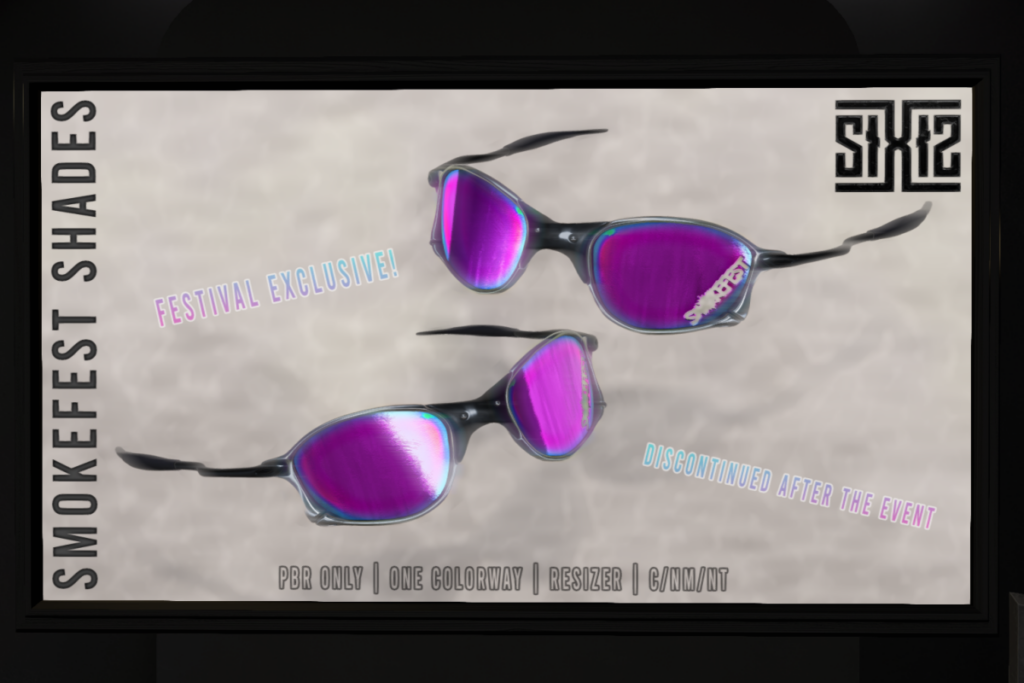 Smokefest Shades, L$150