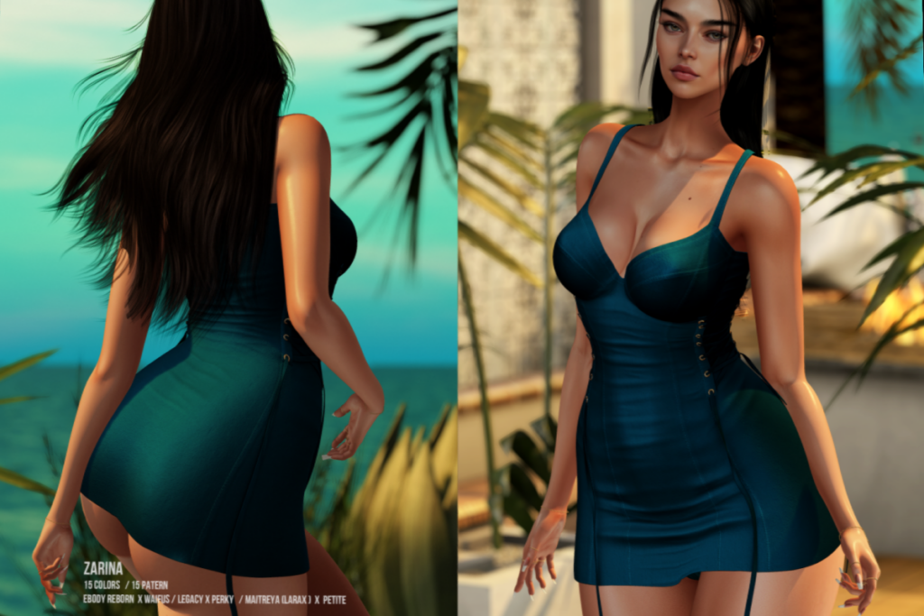 Zarina Dress - Legacy/MaitreyaX/Reborn/+mods, L$399 each/L$2799 FP