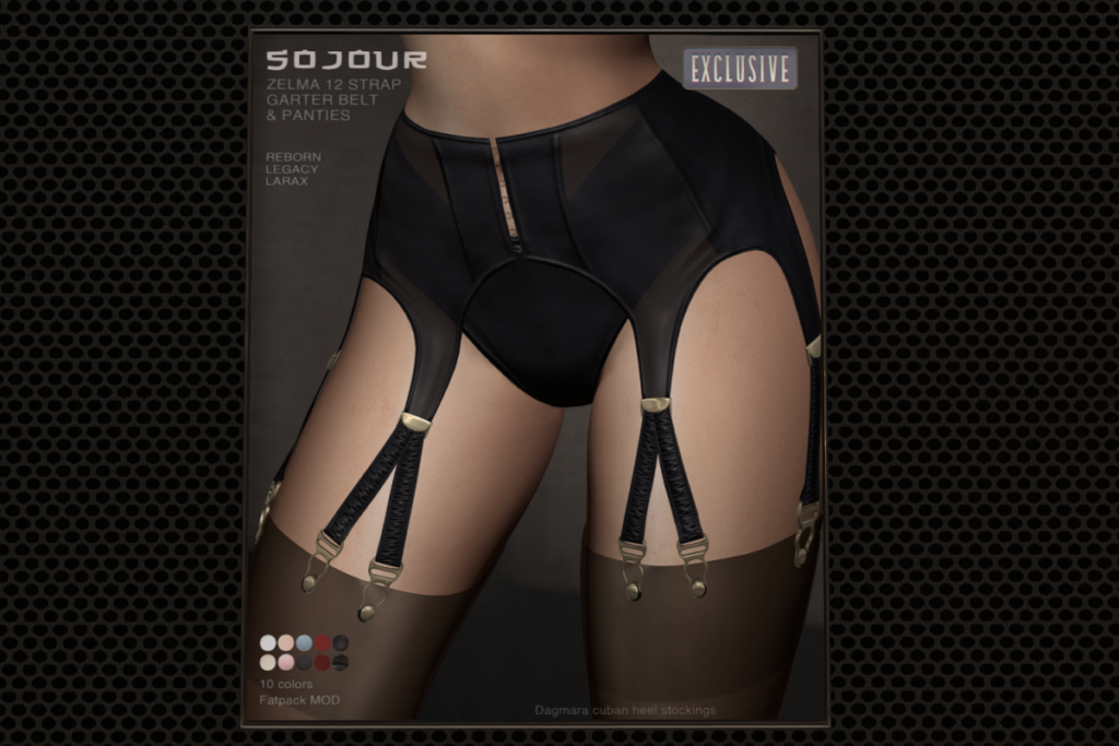 Zelma Garter &amp; Panties - Legacy/MaitreyaX/Reborn, L$249 each/L$999 FP