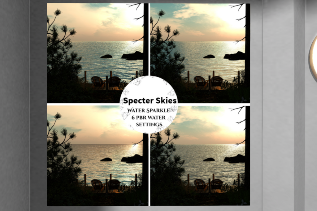 Water Sparkle PBR Water Settings, L$295