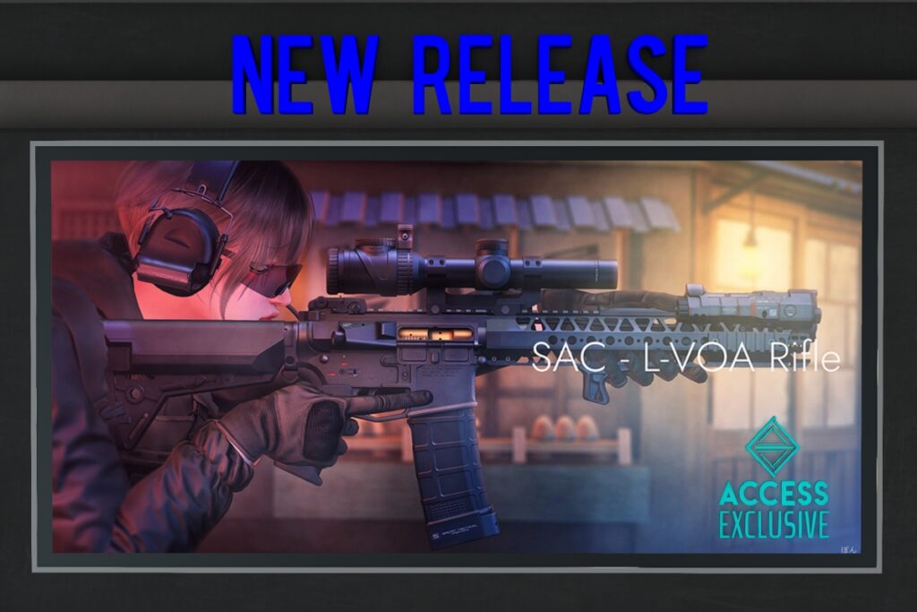L-VOA Rifle Holdable, L$599 each/L$1850 FP