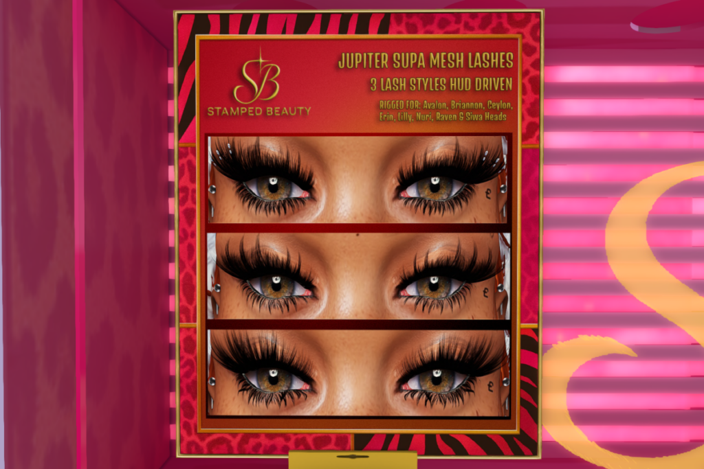 Jupiter Supa Mesh Lashes - EvoX, L$450