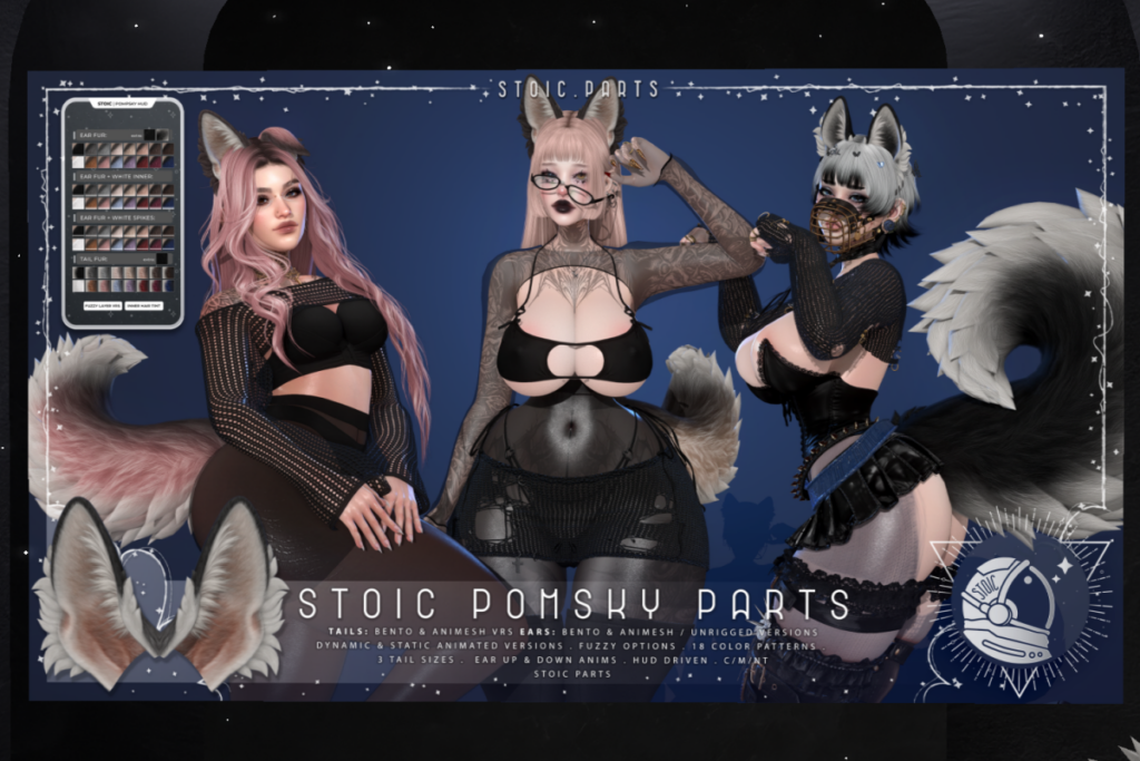 Pomsky Parts, L$799