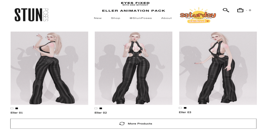 Eller Animations	&lt;a href=&quot;http://maps.secondlife.com/secondlife/Dream%20Haven/7/189/4074&quot;&gt;Teleport&lt;/a&gt;
