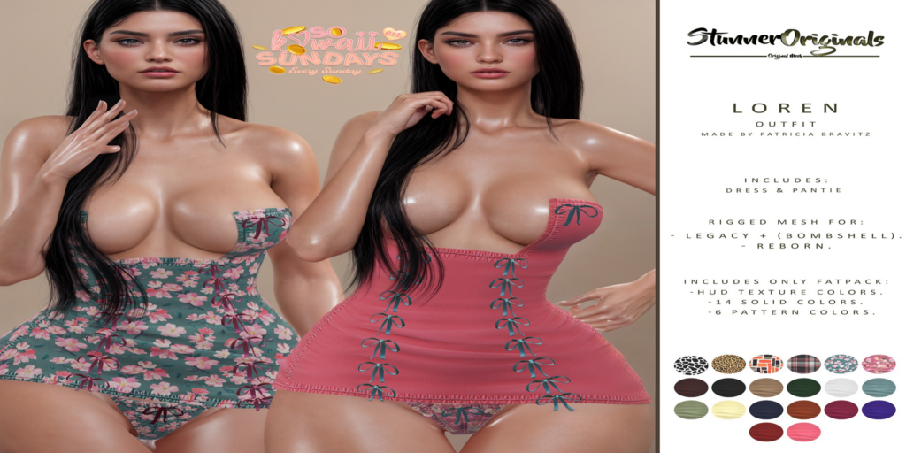 Loren Outfit - Legacy/Reborn/+mods	&lt;a href=&quot;http://maps.secondlife.com/secondlife/Hastings%20Manor/42/192/3001&quot;&gt;Teleport&lt;/a&gt;