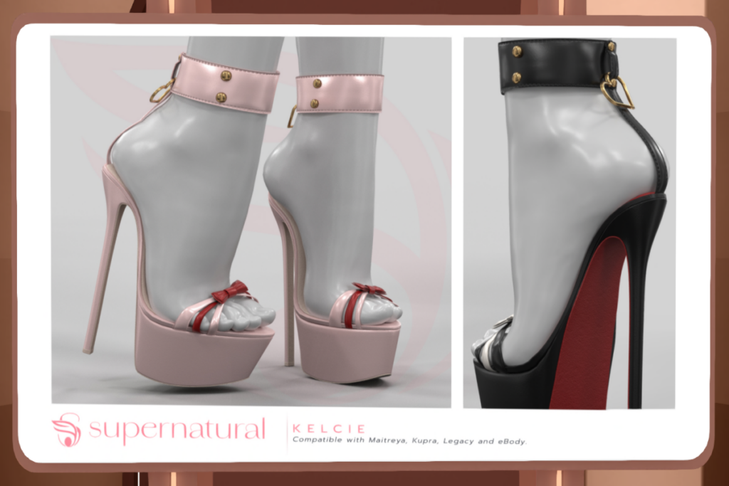 Kelcie Heels - Inithium/Legacy/Maitreya/Reborn, L$488