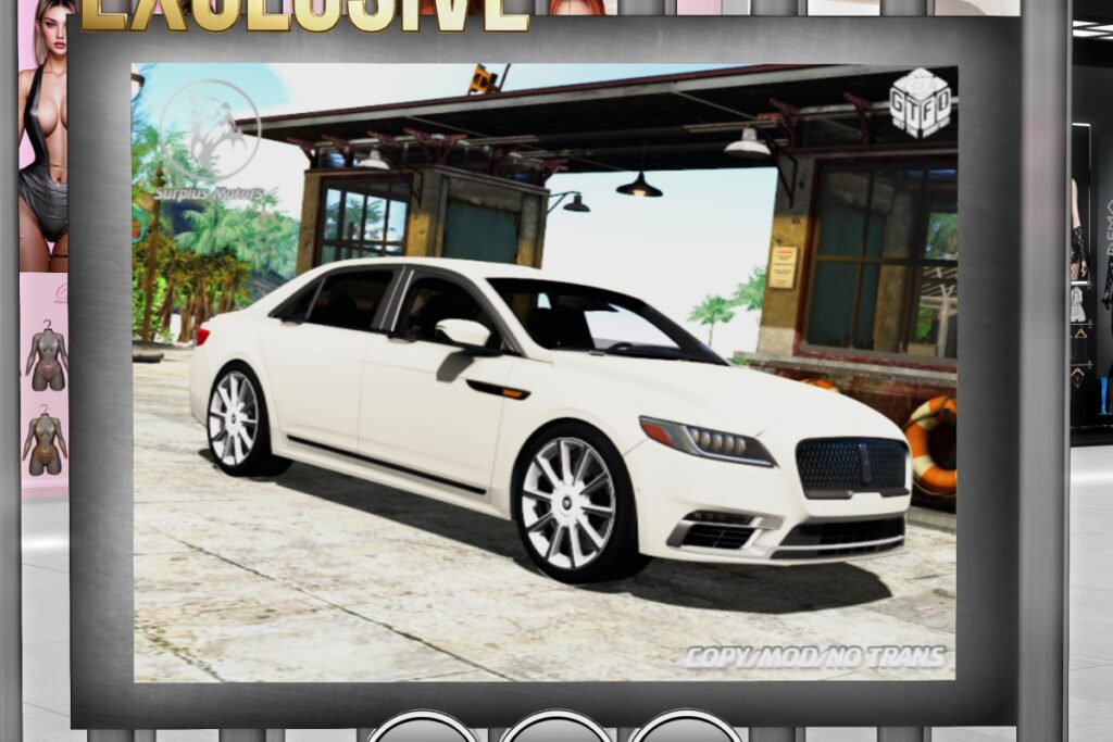 Beaumont Driveable Car, L$995