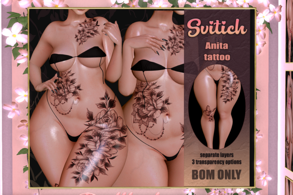 Anita Tattoo, L$299