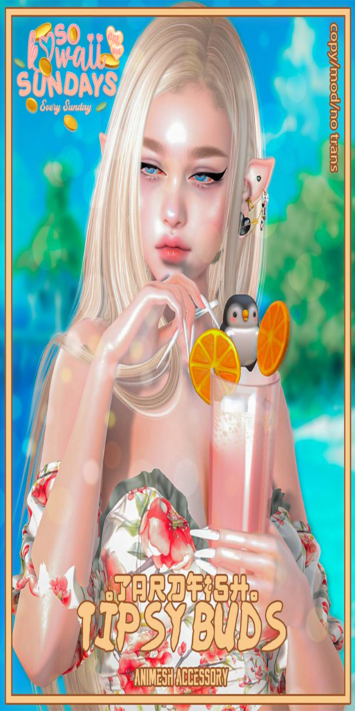Tipsy Buds Animesh Accessory	&lt;a href=&quot;http://maps.secondlife.com/secondlife/Tardfish/148/120/33&quot;&gt;Teleport&lt;/a&gt;