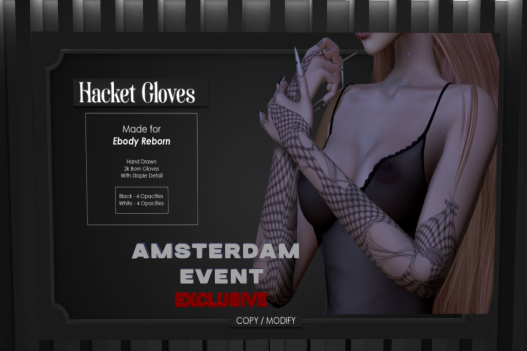 Hacket Gloves - BOM, L$269