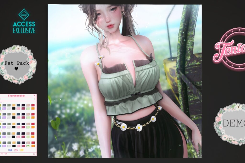 Daisy Top - Legacy/MaitreyaX/Reborn, L$245 each/L$1299 FP