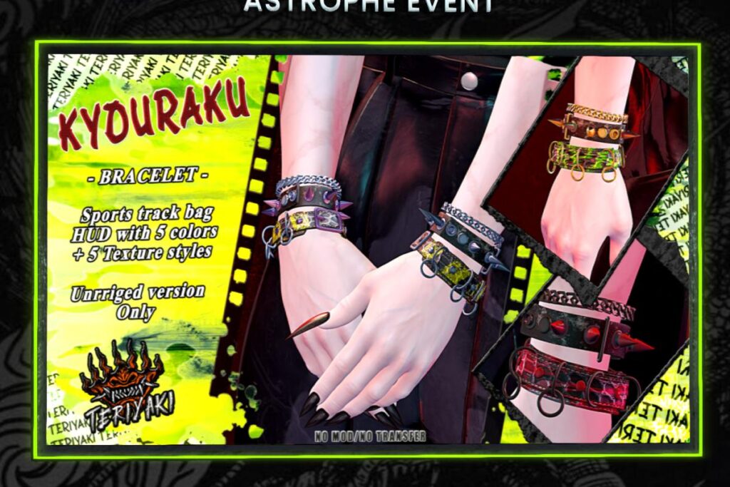 Kyouraku Bracelet, L$499
