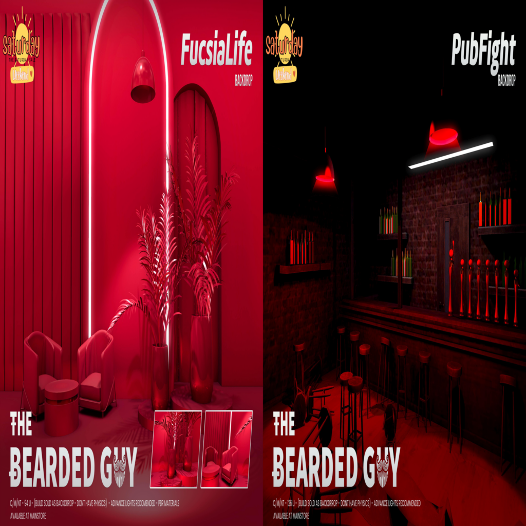 Fucsia Life Backdrop &amp; Pub Fight Backdrop	&lt;a href=&quot;http://maps.secondlife.com/secondlife/Moonwall/169/121/32&quot;&gt;Teleport&lt;/a&gt;