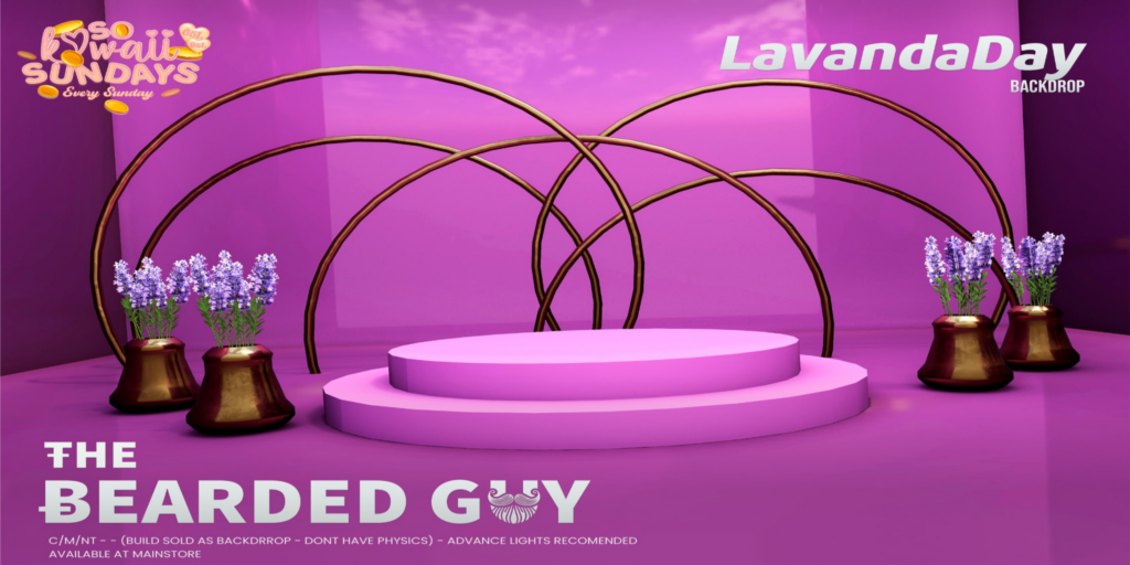 Lavanda Day Backdrop	&lt;a href=&quot;http://maps.secondlife.com/secondlife/Moonwall/169/121/32&quot;&gt;Teleport&lt;/a&gt;