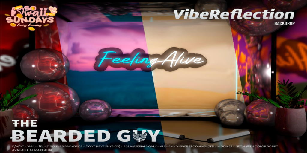 Vibe Reflection Backdrop	&lt;a href=&quot;http://maps.secondlife.com/secondlife/Moonwall/169/121/32&quot; target=&quot;_blank&quot;&gt;Teleport&lt;/a&gt;