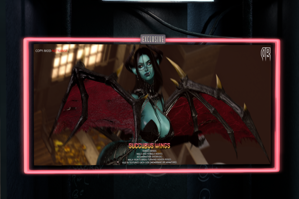 Succubus Wings, L$999