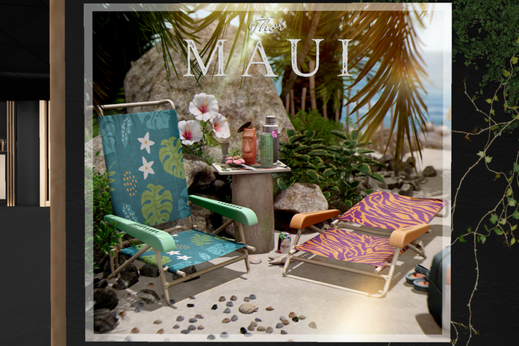 Maui Beach Set, L$199-L$239 each/L$579 FP