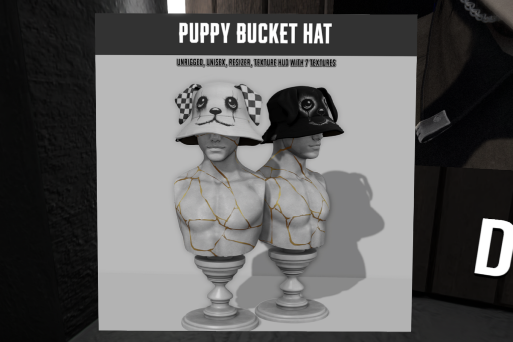 Puppy Bucket Hat, L$499