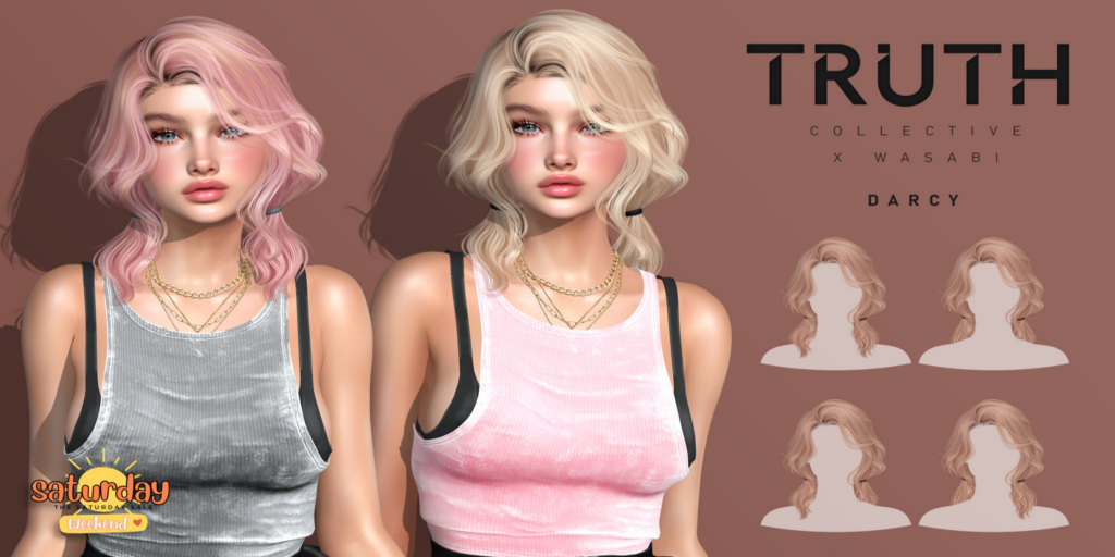 Darcy Hairstyle	&lt;a href=&quot;http://maps.secondlife.com/secondlife/Truth/110/126/24&quot;&gt;Teleport&lt;/a&gt;