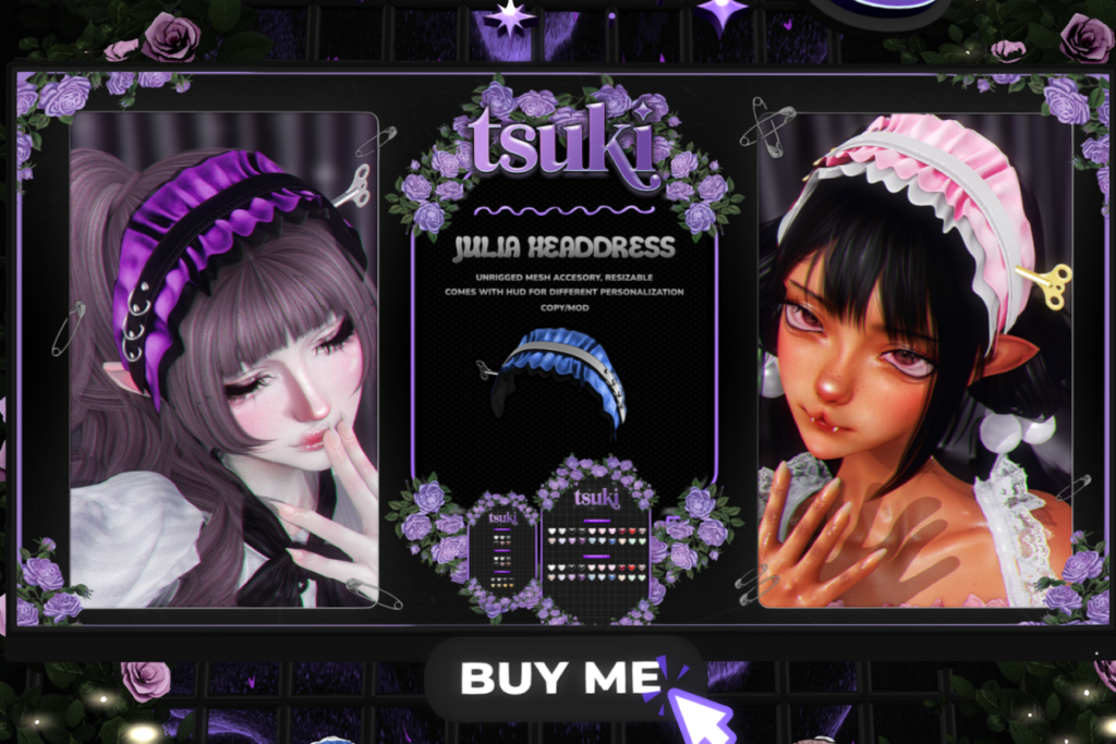Julia Headdress, L$249