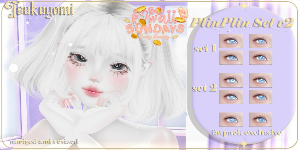 PlinPlin Eye Details V2	&lt;a href=&quot;http://maps.secondlife.com/secondlife/Hashira/59/163/3&quot;&gt;Teleport&lt;/a&gt;