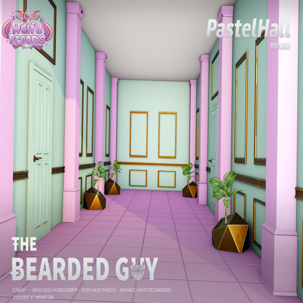 Pastel Hall Backdrop