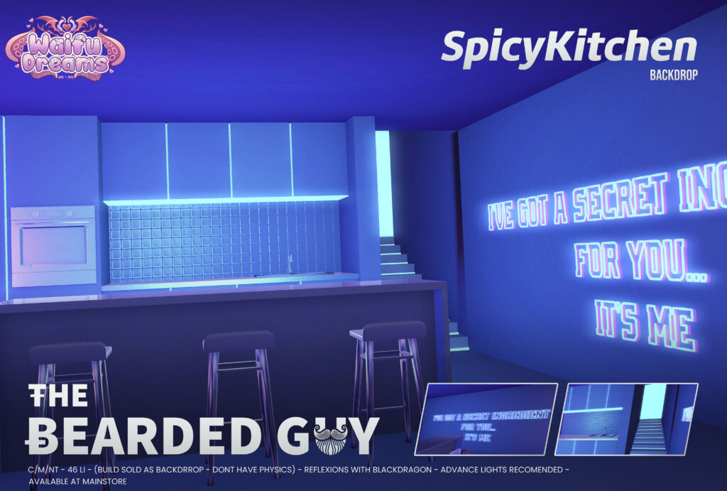 Spicey Kitchen Backdrop