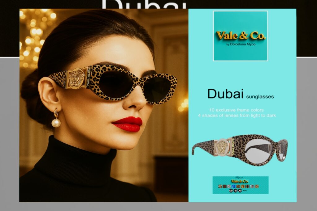 Dubai Sunglasses, L$1450 FP