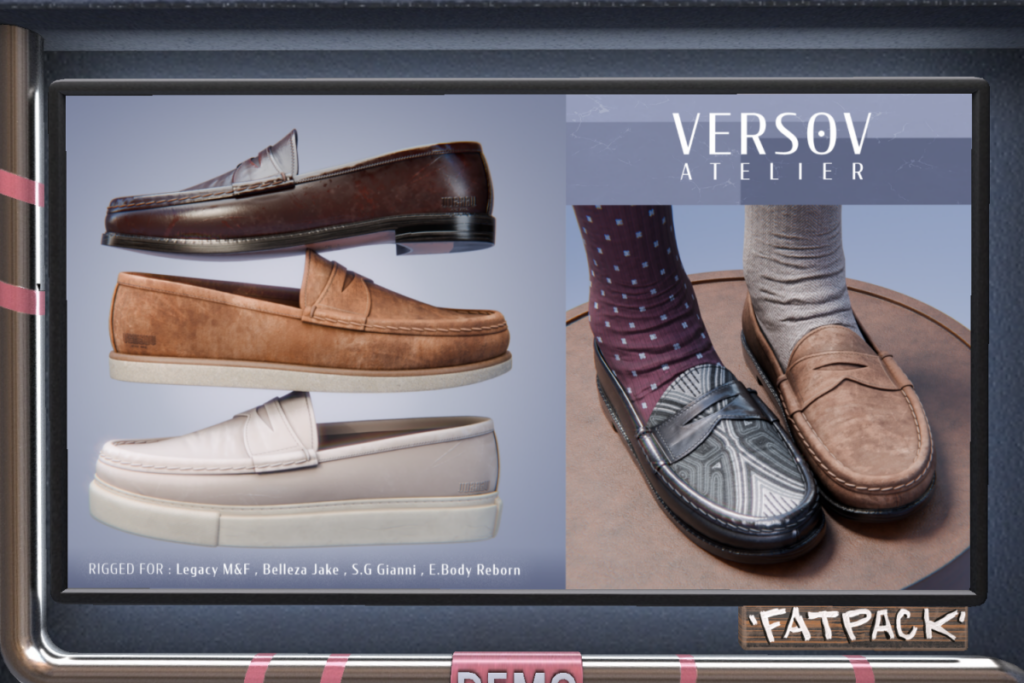Ostove Loafers - Gianni/Jake/Legacy F+M/Reborn, L$379 each/L$1999 FP