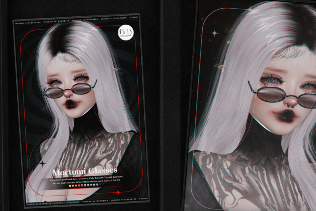 Mortumi Glasses, L$399