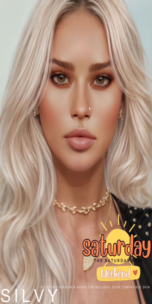 Silvy Skins - EvoX	&lt;a href=&quot;http://maps.secondlife.com/secondlife/Vintage%20Romance/95/182/25&quot;&gt;Teleport&lt;/a&gt;