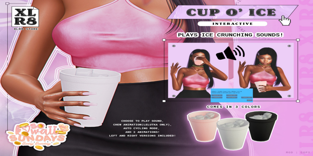 Cup O&#039; Ice Holdable	&lt;a href=&quot;http://maps.secondlife.com/secondlife/FireStar/32/106/24&quot;&gt;Teleport&lt;/a&gt;