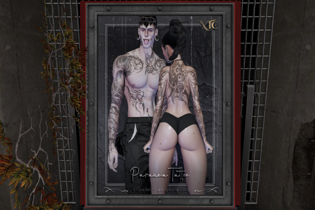 Paranoia Tattoo - EvoX, L$259