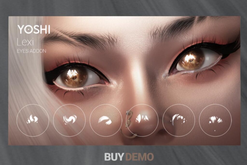 Lexi Eyes Addon, L$299