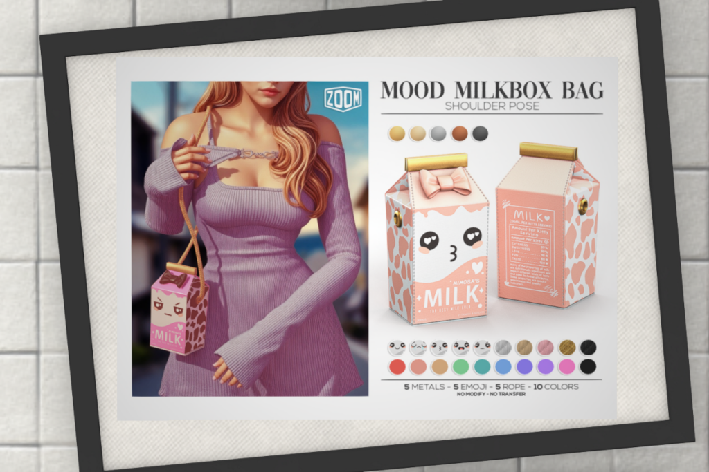 Mood Milkbox Bag, L$199