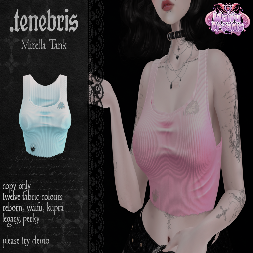 Mirella Tank - Inithium/Legacy/Reborn/+mods