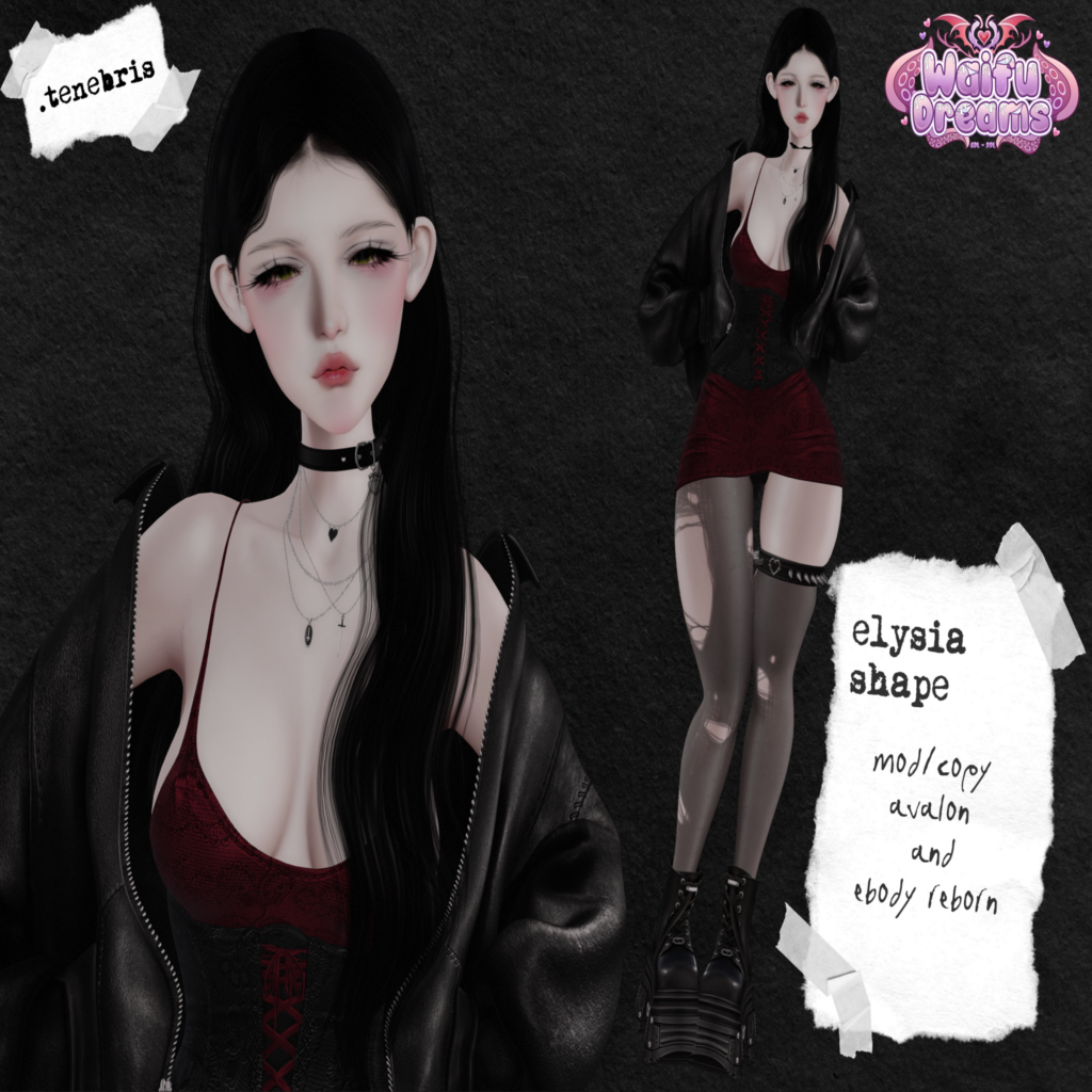 Elysia Shape - Lelutka Avalon/Reborn